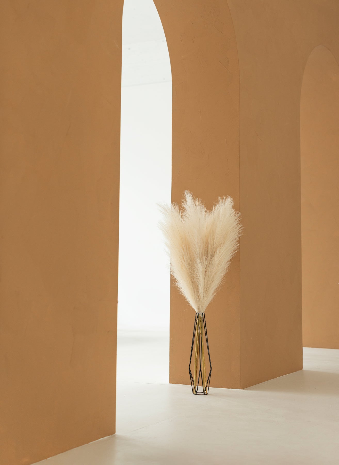 Arteflora Pampas - Beige. Breng een klasse look in jouw huis!